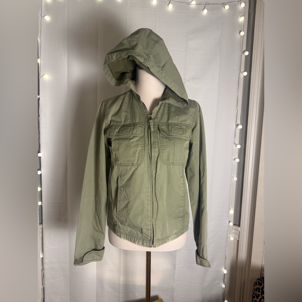 American Eagle Outfitters Women’s Green Utility Jacket Small